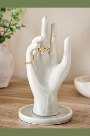 Next Ceramic Hand Ring and Jewellery HolderEén