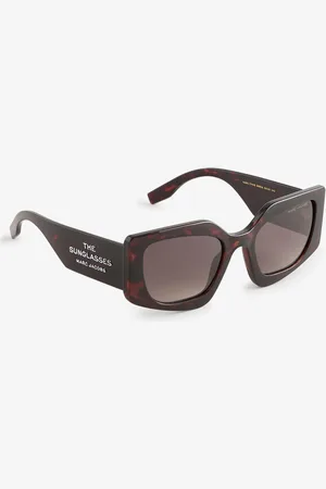 Marc Jacobs Havana Rectangular SunglassesEén