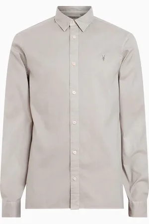 AllSaints AllSaints Hawthorne overhemd met lange mouwenXXL