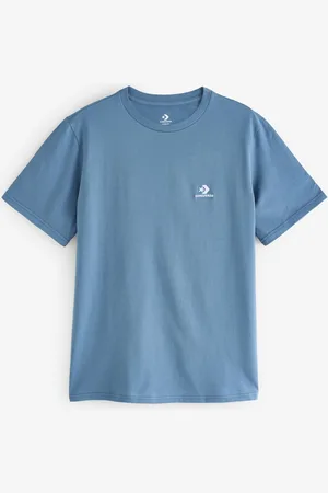 Converse Star Chevron Embroidered 100% Cotton T-ShirtSmall