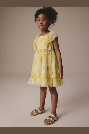 Next Printed Chiffon Dress (3-16yrs)166168cm