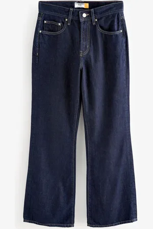 Next Relaxed Bootcut 100% Cotton Jeans40 Petite