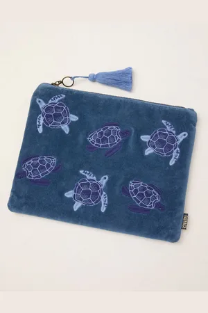 Fat Face FatFace Turtle Embroidered Poucheen