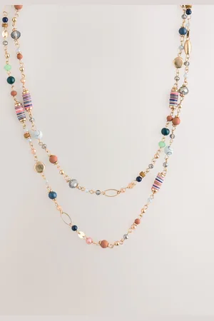 Next Colour Beaded Long NecklaceEén