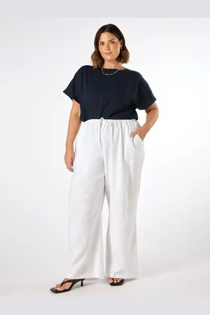 Live Unlimited London Curve Full Length Drawstring TrousersEU 44 (UK 16)