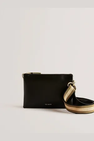 Ted Baker Darceyy Branded Webbing Leather Cross-Body Bageen