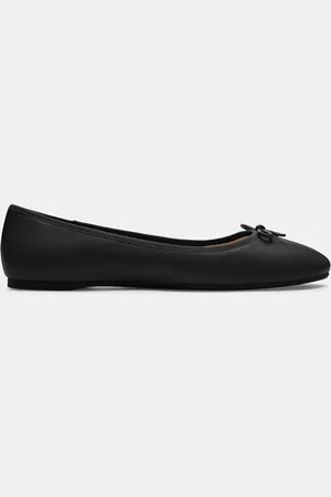 Coach Abigail Leather Ballet Black Flats PumpsEU 40 (UK 7)