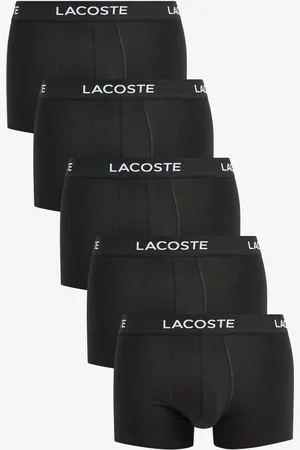 Lacoste 5 Pack Black TrunksL