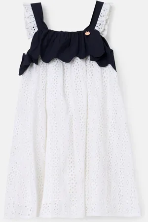 Angel & Rocket Arielle Broderie Panel 100% Cotton Dress12 Jaar (152cm)