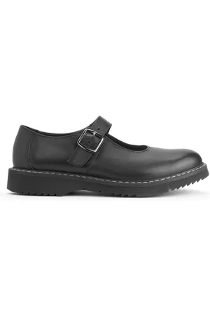 Start Rite Start-Rite Embrace Chunky Mary Jane Leather School Black ShoesEU 39 G (UK 5.5)