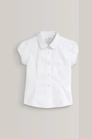 Next Schoolblouse met pofmouwen (3-16 jr)13 Jaar (158cm)