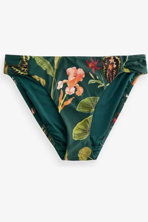 Next Hoogopgesneden bikinibroekje met gerimpelde zijkanten34