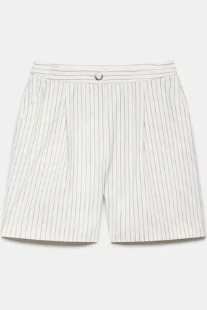 mint&berry Pinstripe Tailored Shorts42