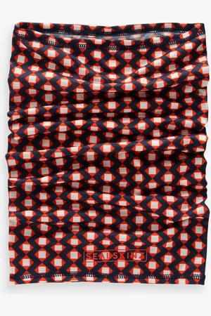 Sealskinz Blue Harpley Water Repellent Winter Diamond Print Neck Warmer SnoodEén