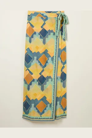 Fat Face FatFace Wrap Midi Skirt40short
