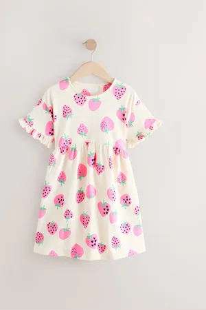 Next Short Sleeve Jersey 100% Cotton Dress (3-16yrs)98104cm
