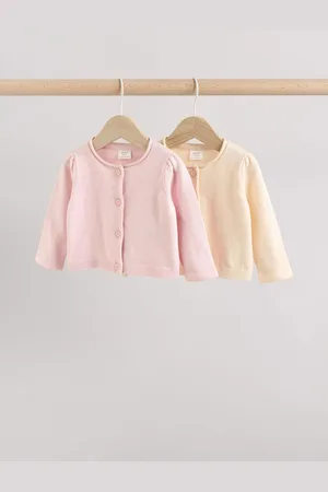 Next 100% Cotton Cardigans 2 Pack (0mths-3yrs)1.5