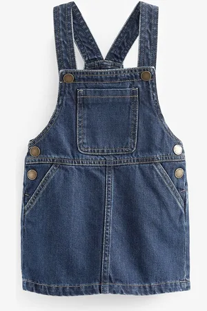 Next 100% Cotton Denim Pinafore Dress (3mths-7yrs)12