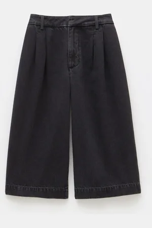 Hush Puppies Lya Cropped Denim Bermuda 100% Cotton Shorts34short