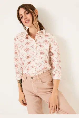 Fat Face FatFace 100% Cotton Olivia Printed Shirt42
