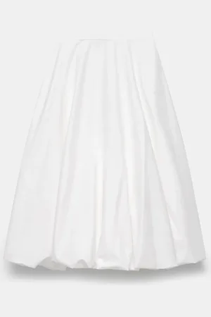 mint&berry 100% Cotton Bubble Midi Skirtsmall