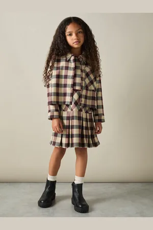 Reiss Elif Oversized Woven Check Shirt9