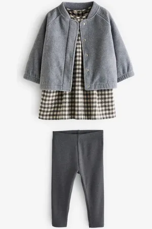 Next 100% Cotton Dress, Jacket And Leggings Set (3mths-8yrs)6