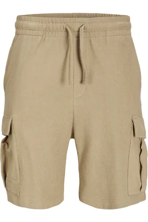 JACK & JONES 100% Cotton Cargo Sweat ShortsSmall