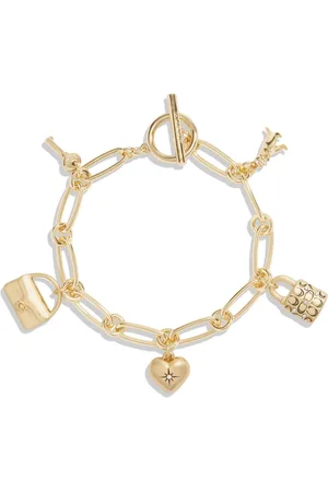 Coach Tone Iconic Charm BraceletEén