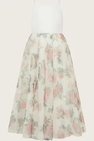 Monsoon Alice Rose Print Maxi Dress10 Jaar (140cm)