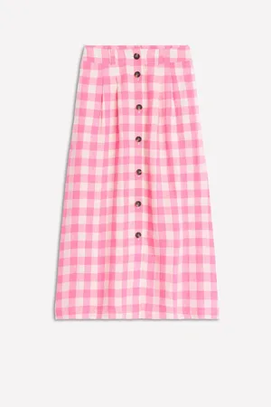 Boden Thomasina 100% linnen midirok46