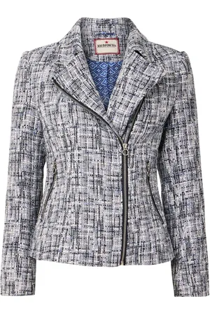 Joe Browns Asymmetric Biker Tweed Jacket44