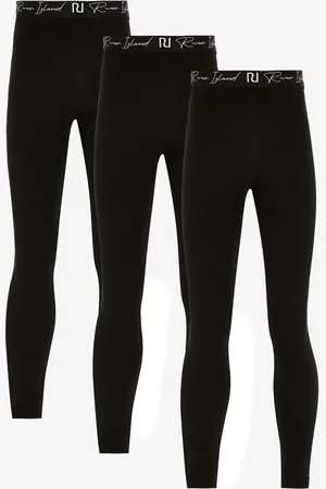 River Island Verpakking van 3 leggings met logotailleband voor meisjes5