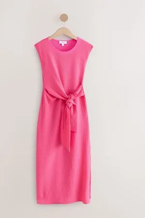 Next Textured Tie Waist T Dress44