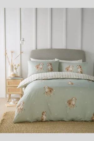 FUSION Hattie The Cockapoo Peach Finish Duvet Cover SetTweepersoons