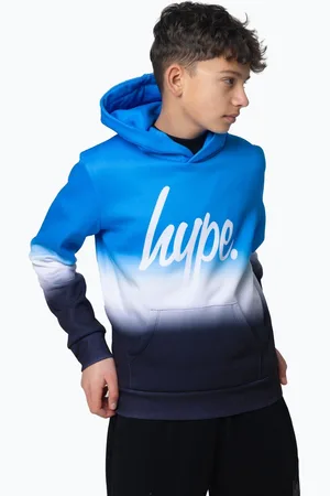 Hype . Boys Blue Multi Changing Skies Fade Hoodie122128cm