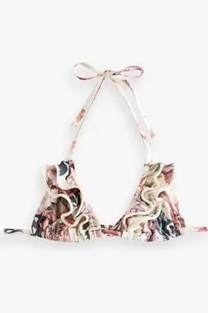 Next Crochet Frill Triangle Bikini Top40