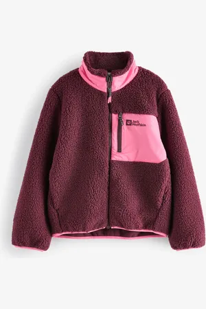 Jack Wolfskin Pink Ice Curl Contrast Pocket FZ Fleece13