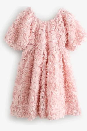 Next 3D Floral Print Occasion Dress (3-16yrs)8 Jaar (128 cm)