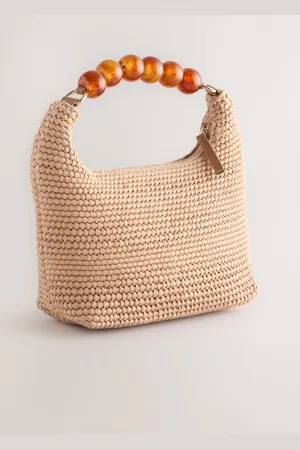 Next Ball Raffia Cross-Body BagEén
