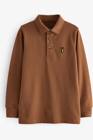 Next Poloshirt met lange mouwen (3