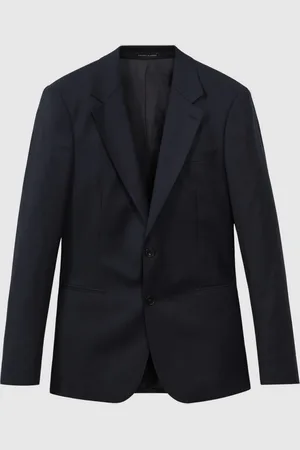 Reiss Westminster Wool Cashmere Slim Fit Single Breasted Blazer38r