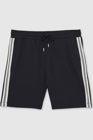 Reiss Phoenix Textured Tape Drawstring ShortsX-Small