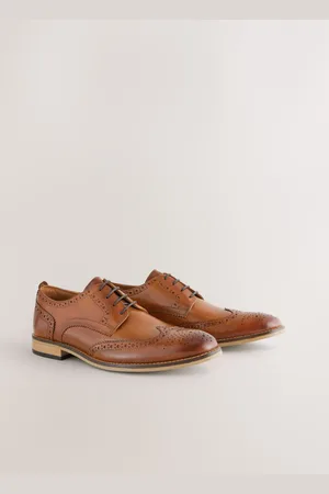 Next Brogues van leer met contrasterende zoolEU 43 (UK 9)
