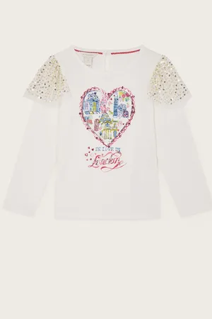 Monsoon Accessorize Love London Sequin Long Sleeve Top98104cm