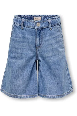 ONLY Elasitcated Waist Wide Long Bermuda Shorts128134cm