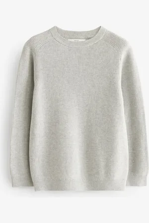 Next 100% Cotton Crew Neck Knitted Jumper (3-16yrs)11 Jaar (146cm)