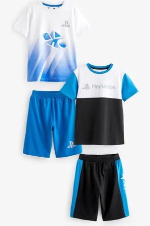 Next 100% katoenen korte pyjama set van 2 (3