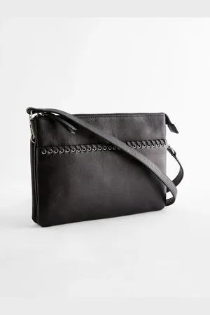 Next Leather Whipstitch Cross-Body BagEén