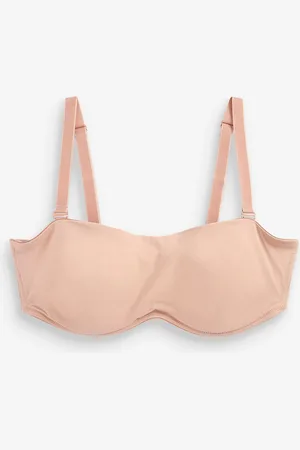 Next Minimaliserende strapless bandeaubeha zonder vulling in cupmaat DD+65 G